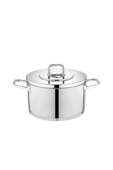 Prime Çelik Tencere Seti-8 Parça-Inox - 2
