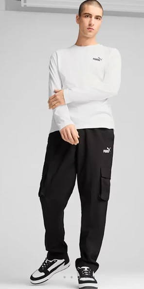 Puma Giyim Eşofman Altı ESS WOVEN CARGO PANTS 682663-01 - Resim 3