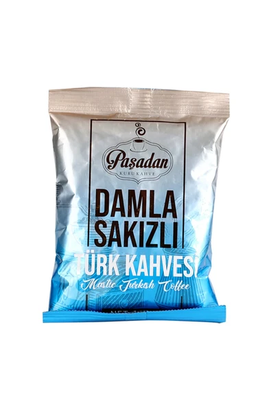 PAŞADAN 100 GR DAMLA SAKIZLI TÜRK KAHVE  3 ADET