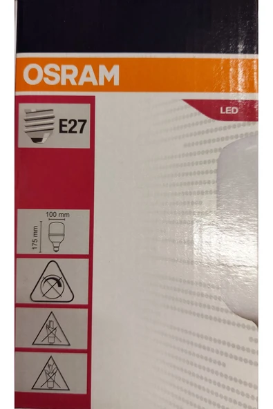 Osram Led Jumbo 27W 6500K 3000lm E27 Duy Beyaz Işık Ampul - 5