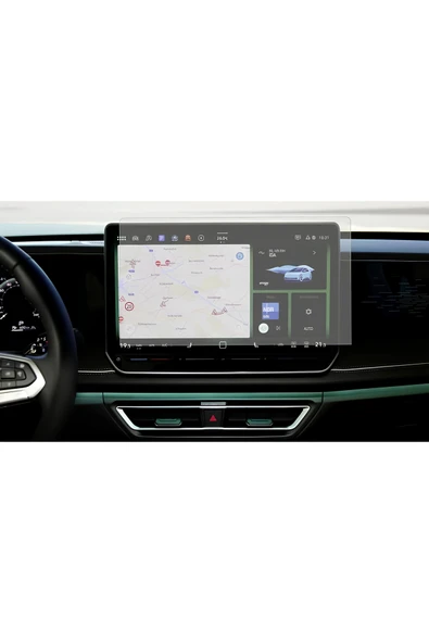 Volkswagen Yeni Tiguan E-tsi 12.9 Inç Multimedya Uyumlu 9h Nano Ekran Koruyucu 2024