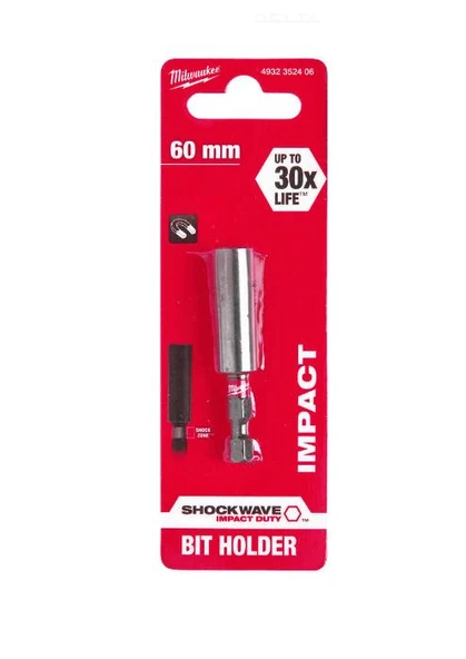 Milwaukee Manyetik Uç Tutucu 1/4" Hex 60mm - 2