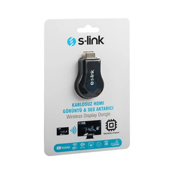 S-link SL-WH25 Kablosuz HDMI Görüntü+Ses Aktarıcı - 4