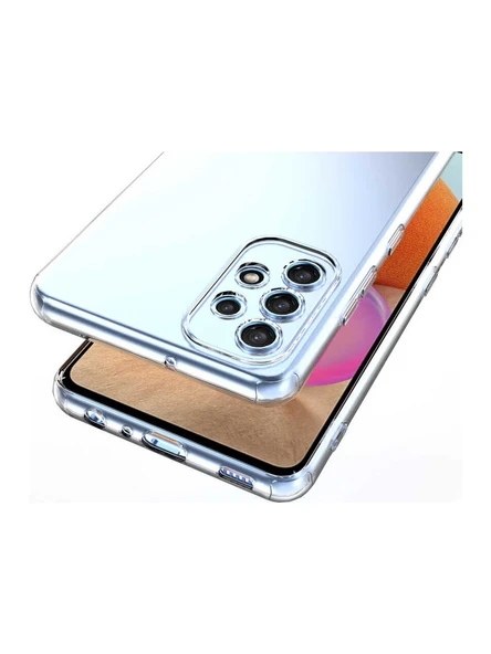 Logis Samsung Galaxy A13 Kılıf Süper Silikon Şeffaf - 3