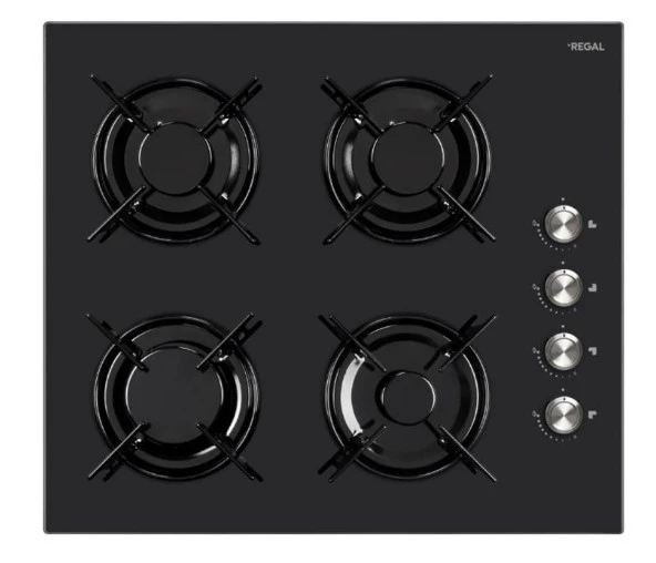 Regal AO 6041 SC Siyah Cam Ankastre Ocak