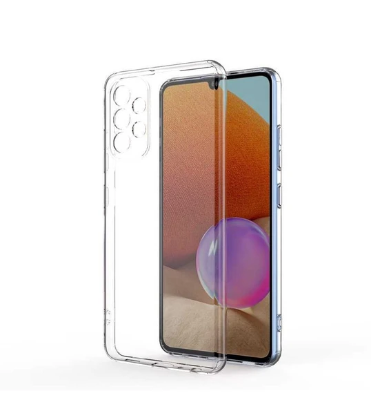 Logis Samsung Galaxy A13 Kılıf Süper Silikon Şeffaf - 1