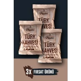 PAŞADAN 100 GR TÜRK KAHVE 3 AD