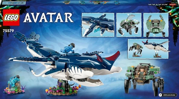 LEGO ® Avatar Payakan Tulkun ve Yengeç Zırhı 75579 - 7