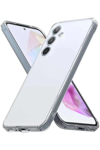 Logis Samsung Galaxy A14 Kılıf Süper Silikon Şeffaf