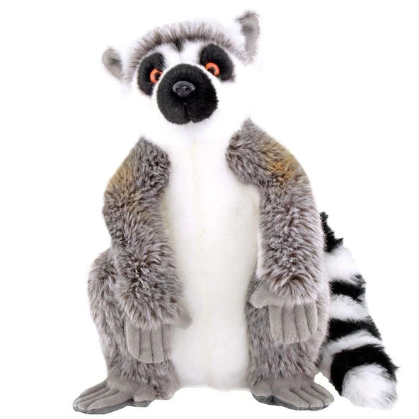Animals Of The World Oturan Lemur Peluş Oyuncak 28 cm ürün görseli