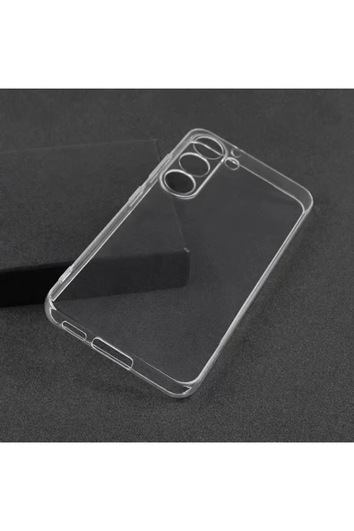 Logis Samsung Galaxy A14 Kılıf Süper Silikon Şeffaf - 4