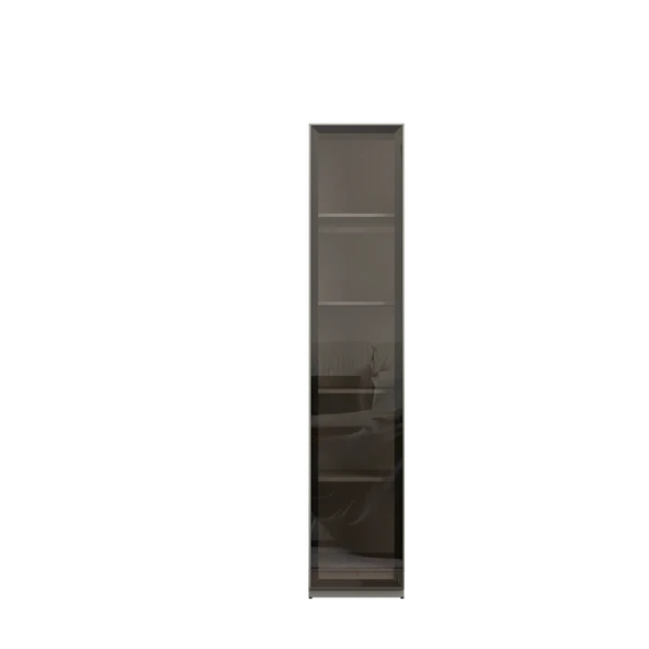 Milano Gardırop Tek Cam Kapak - Bronz Cam 90x218x2 cm - 3