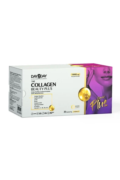 DAY2DAY The Collagen Beauty Plus Mango Aromalı 30 Tüp