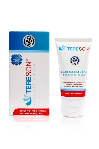 TERESON Terleme Önleyici Sprey 50 ml + Koku Karşıtı Ayak Bakım Kremi Gümüş Iyonlu 50 ml - Resim 3