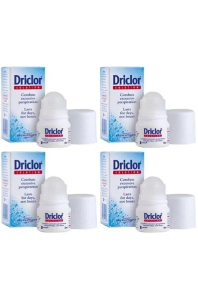 DRİCLOR Antiperspirant Roll-on 20 ml 4 Adet