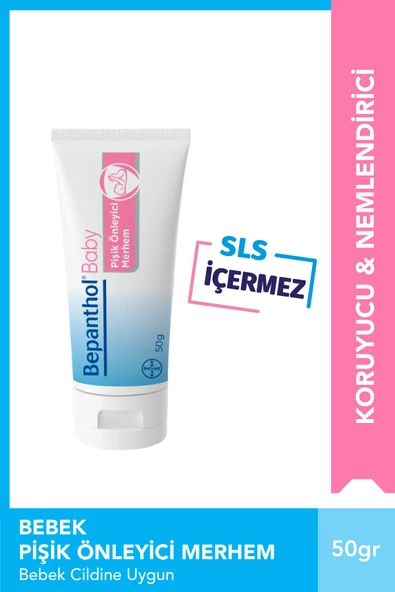 BEPANTHOL Baby Pişik Önleyici Merhem 50gr  ( Sls, Parfüm Içermez )
