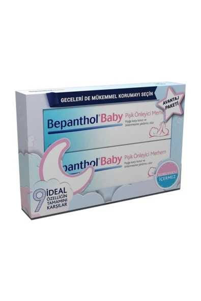 BEPANTHOL Baby Pişik Önleyici Bakım Kremi 100 gr 2'li