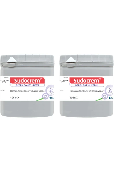SUDOCREM 125 gr 2'li Bebek Bakım Kremi.
