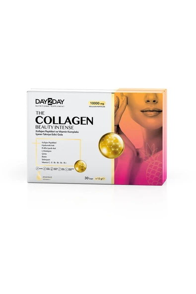 DAY2DAY The Collagen Beauty Intense 30 Saşe - Ananas Aromalı 8697595876138