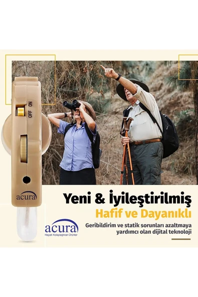 ACURA Hap 50 Ses Yükseltme Cihazı Pil Hediyeli