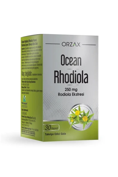 OCEAN Takviye Edici Rhodiola 250 mg 30 Kapsül