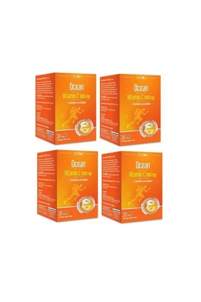 OCEAN Vitamin C 1000 Mg 30 Tablet  4 Kutu