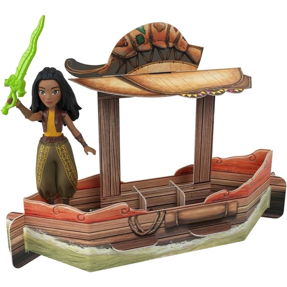 Disney Princess Disney Prenses Raya ve Arkadaşları Hikaye Anlatımı Seti-HLX24 - Resim 3