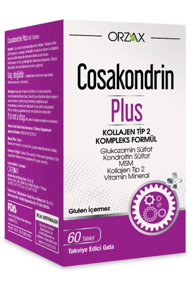 COSAKONDRİN Plus 60 Tablet 2 Kutu