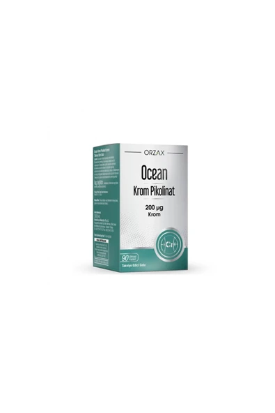 OCEAN Ocean Krom Pikolinat 200 Ug 90 Bitkisel Kapsül