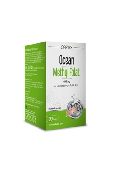OCEAN Methyl Folat Folik Asit 30 Tablet
