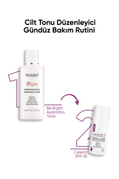 DERMOSKİN Celeritt SPF 25 Krem | Güneş Koruyucu Yüz Kremi | Cilt Leke Kremi | C Vitamini Cilt Bakımı | 30 ml - Resim 5