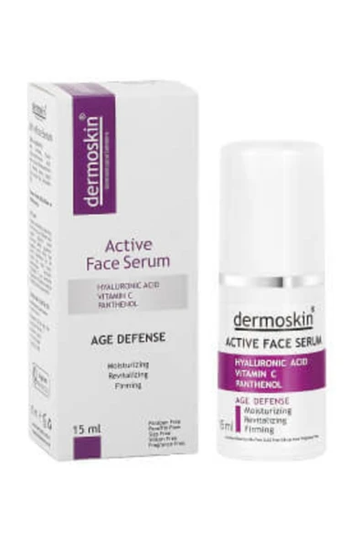 DERMOSKİN Kırışıklık Karşıtı Aktif Yüz Serumu 15 ml