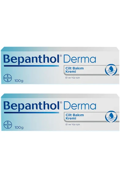 BEPANTHOL Derma Cilt Bakım Kremi 100 gr 2 Adet