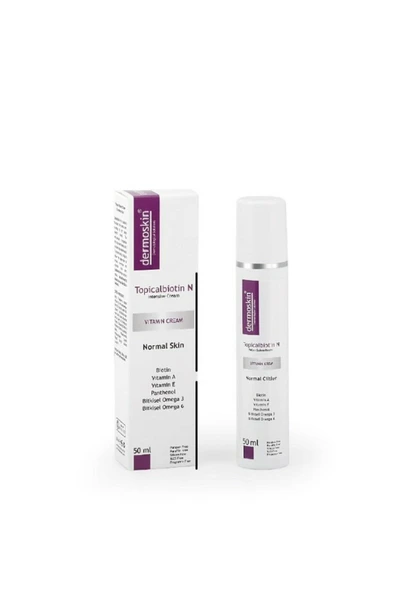 DERMOSKİN Dermoksin Topicalbiotin N Normal Ciltler Için Bakım Kremi 50ml