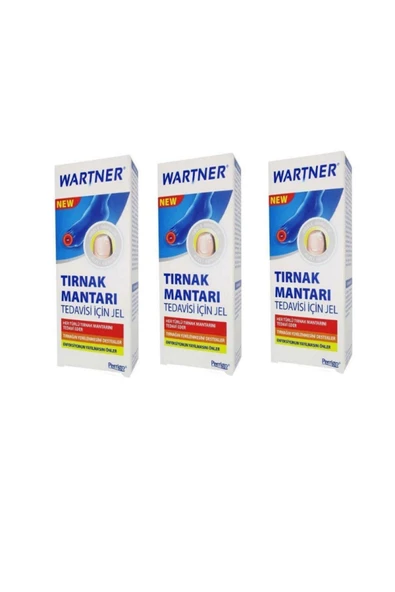 WARTNER Tırnak Mantarı Tedavisi Jeli 7 Ml X3 Adet