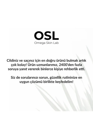 OSL OMEGA SKİN LAB Akneye Eğilimli Ve Kızarıklık Için Sülfür Krem Maske - Sulfur Mask 75ml - Resim 2