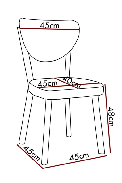 Nemeron Mutfak Sandalyesi Keten Kumaş Metal Sandalye Silinebilir Kafe Salon Sandalyesi - Gri - 4