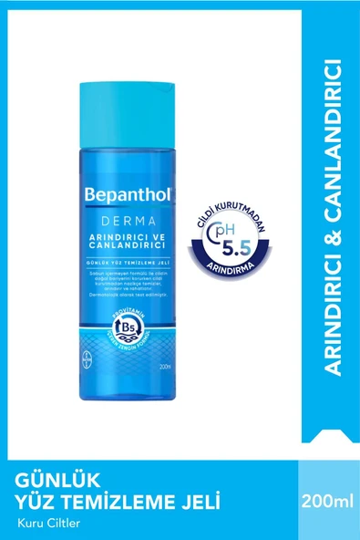 BEPANTHOL Derma Arındırıcı & Canlandırıcı Günlük Yüz Temizleme Jel 200 ml - Günlük Yüz Bakım