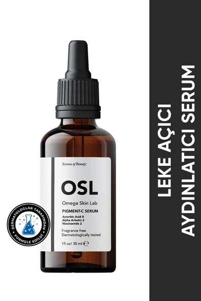 OSL OMEGA SKİN LAB Leke Açıcı Ve Aydınlatıcı Serum - Pigment-c Serum 30ml