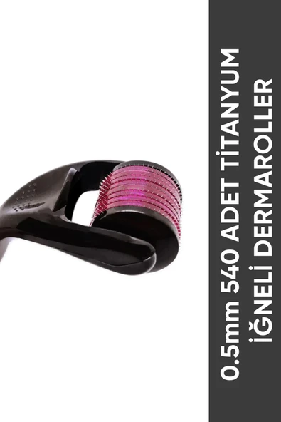OSL OMEGA SKİN LAB 0.5mm 540 Adet Titanyum Iğneli Dermaroller