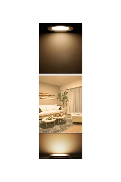 CATA CT-5148 15W Slim Sıva Altı LED Panel Armatür Spot Metal Kasa 3200K Günışığı - 3