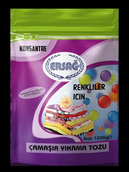 RENKLİLER İÇİN ÇAMAŞIR YIKAMA TOZU 1000 GR