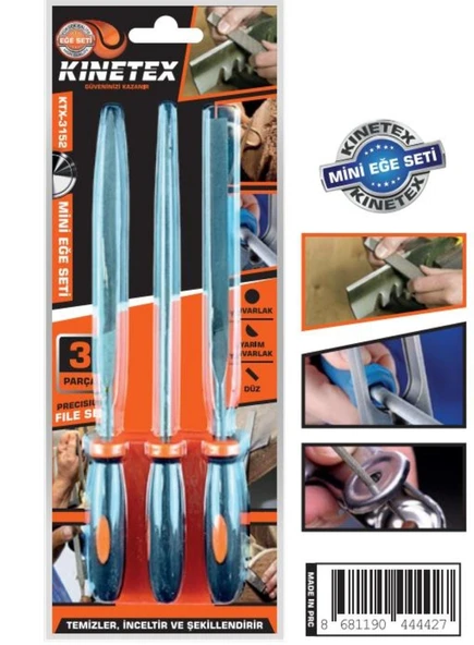 Knitex 3 Lü Eğe Seti 3152