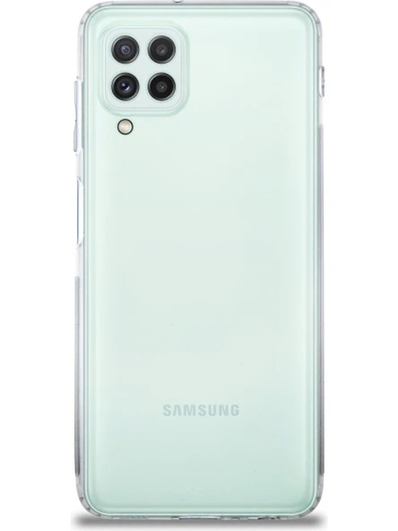 Logis Samsung Galaxy A22 Kılıf Süper Silikon Şeffaf - 5