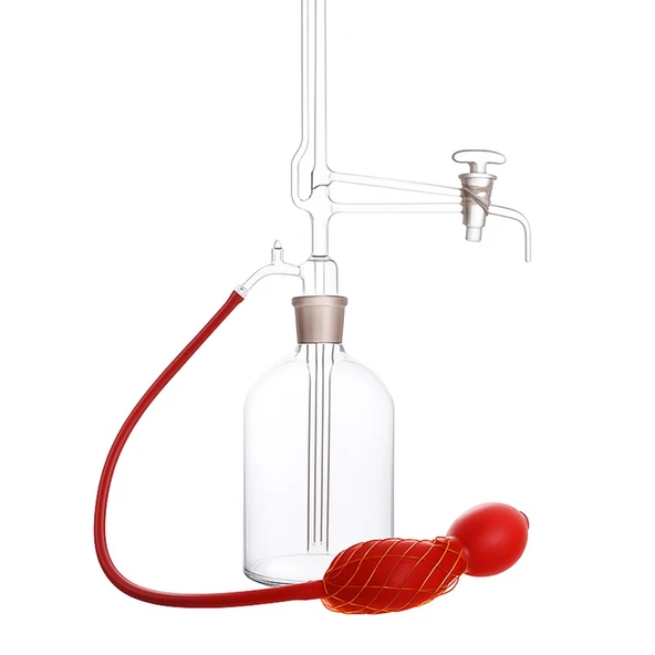 Otomatik Büret 50 ml Cam Musluklu - Resim 6