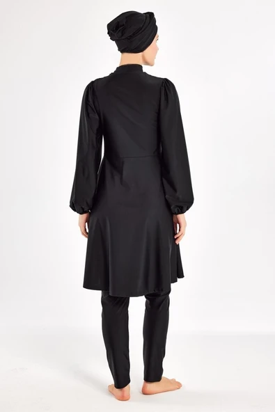 Adasea 251125 Salome Tam Boy Tasarım Tesettür Mayo - Resim 2