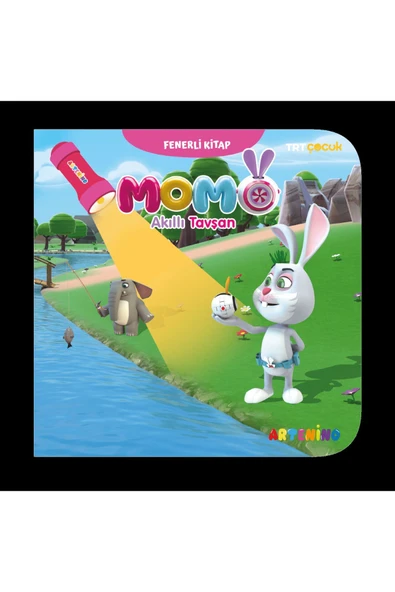 TRT ÇOCUK FENERLİ ARA-BUL HİKAYE KİTABI - MOMO AKILLI TAVŞAN ürün görseli