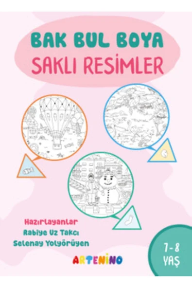 BAK BUL BOYA -SAKLI RESİMLER- 7 /8 YAŞ ürün görseli