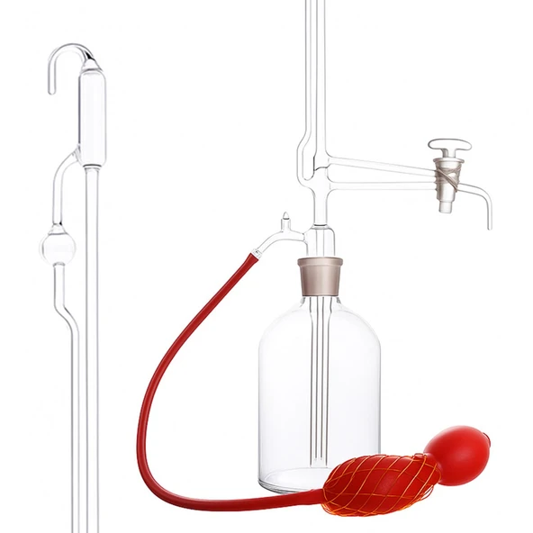 Otomatik Büret 50 ml Cam Musluklu - Resim 7