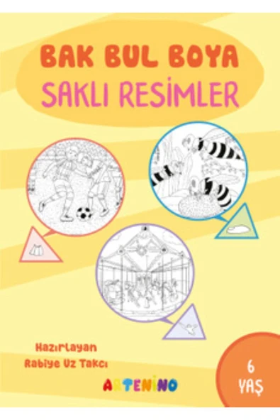 BAK BUL BOYA -SAKLI RESİMLER- 6 YAŞ ürün görseli